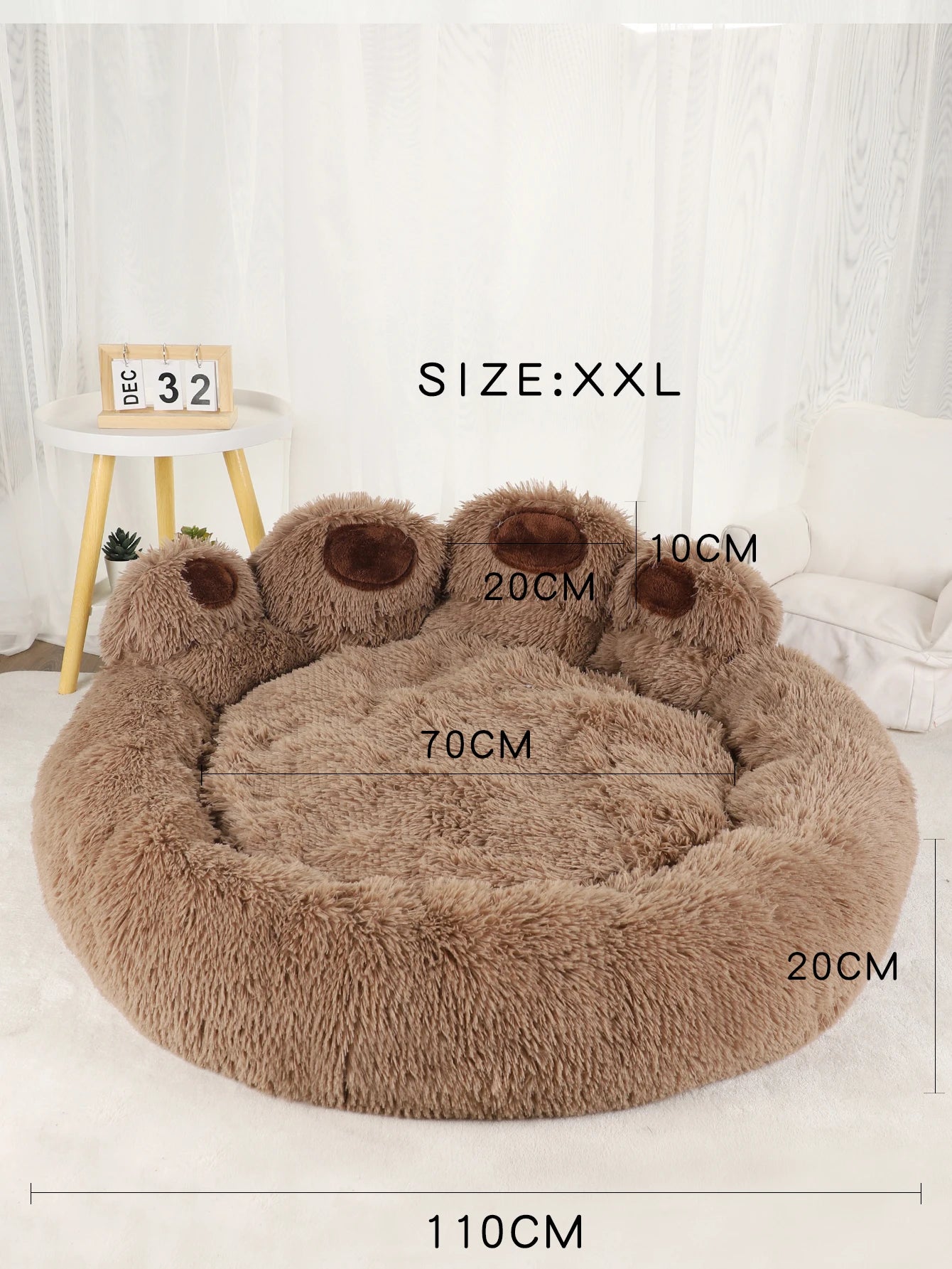 Fluffy Dog Bed